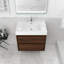 Base de meuble-lavabo mural 30 po Moreno avec plateau en acrylique renforcé Moreno-1162676658