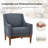 Arshanti 28.7" W Armchair With Solid Wood Legs-77429548