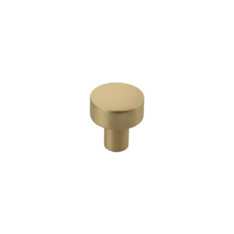 Poignée ronde 1 po Modket, Bronze champagne brossé