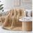 Chunky Knit Blanket Throw-109838826