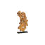 Dimensional Pipal Wood Sculpture
