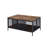 Antique Oak & Black Finish Coffee Table