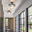 Tahnaout Glass Flush Mount