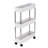 24.41'' H x 15.94'' W Utility Cart with Wheels