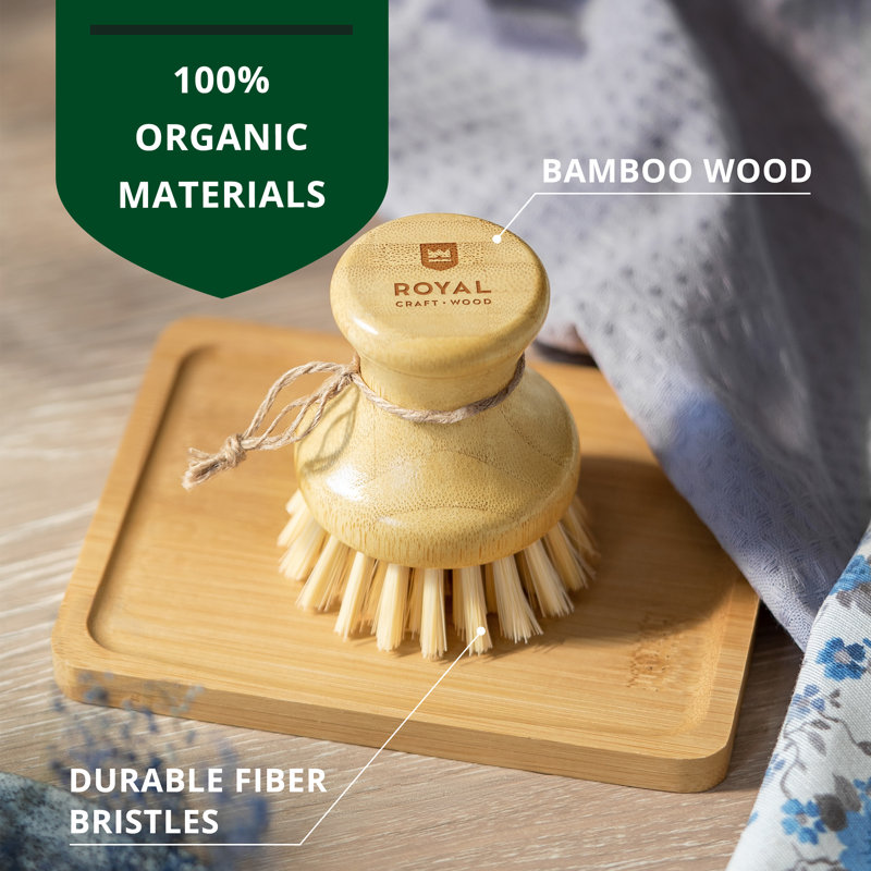 Brosse à vaisselle en bois pour la cuisine