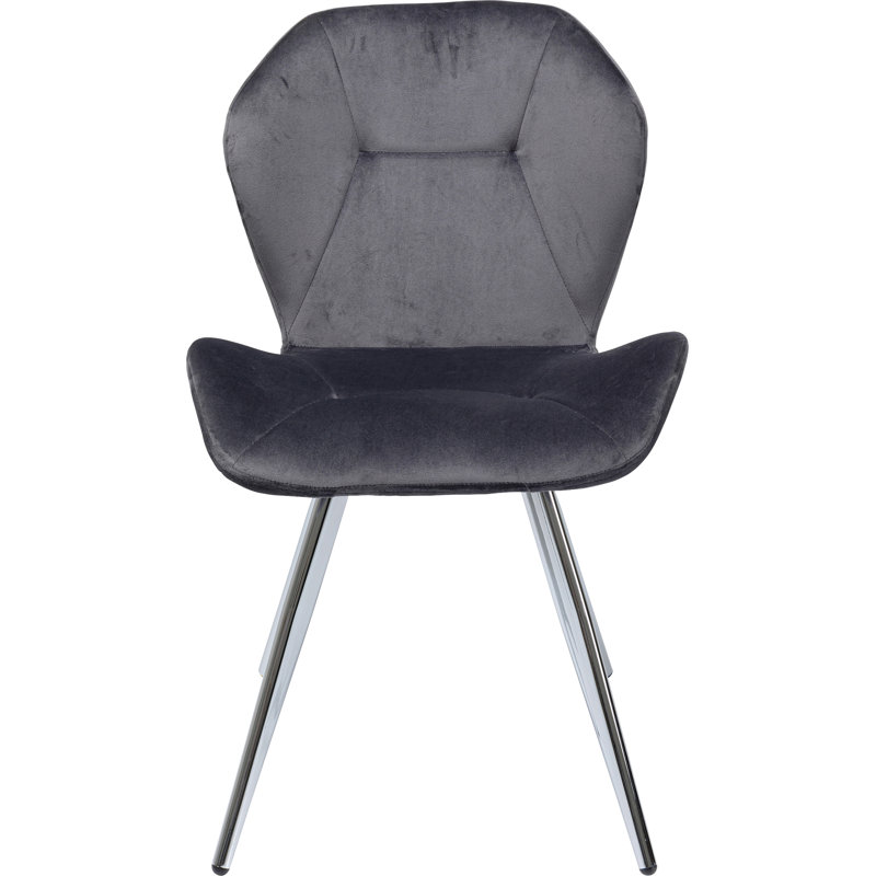 Viva Chair Grey Chrome