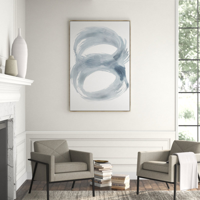 Esoteric III Painting by Jacob Lincoln, Glass Coat, 46.5" H x 31.5" W x 1.5" D