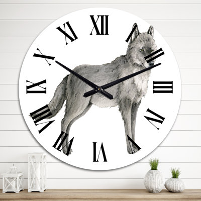Horloge murale surdimensionnée