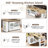 Kitchen Island With Extended Table, Storage Cabinet, Drawers-988985763