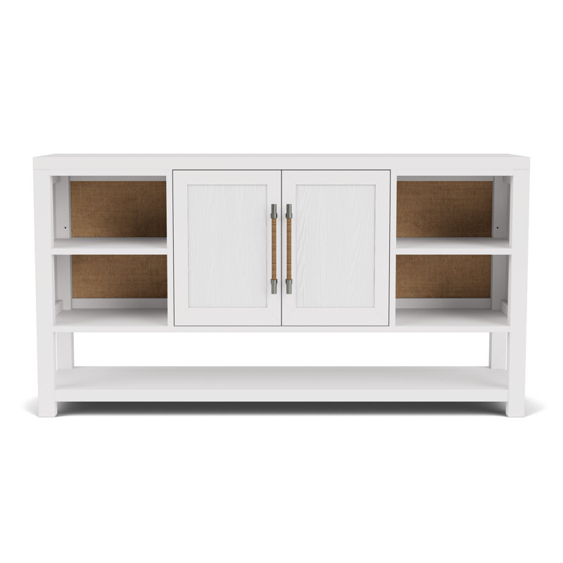 Console Silvia blanche, Blanc