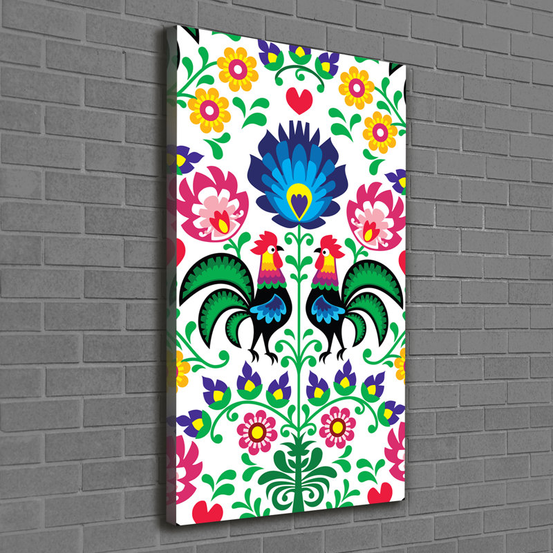 Ethnic Pattern - Wrapped Canvas Print