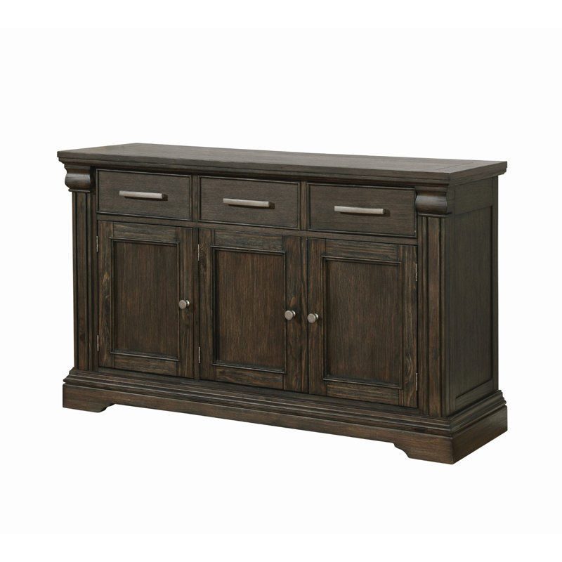 Contemporary Server Solidwood Functional Storage Drawers Server Dining Room Furniture