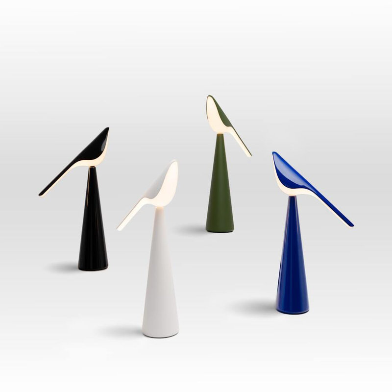 Tiki LED Table Lamp, Blue, Blue