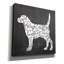 «Dog» par Erin Clark, art mural sur toile-1265886700