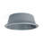 Round Plastic Washbasin, Graphite (4.25" X 10.75", 5 Qt.)