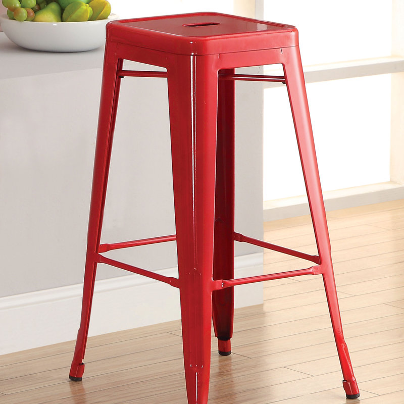 Tabouret 30 "Stilletta, Rouge