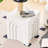 15.74" Square MDF End Table-459747691