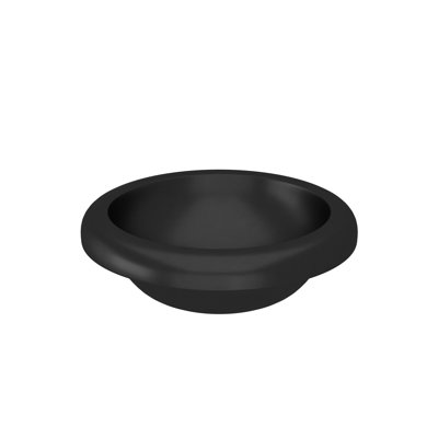 Cuyama Slate Stone Handmade Oval Drop-In Bathroom Sink