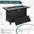  45" Outdoor Propane Fire Pit Table 50000 BTU with Lid-503431347