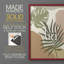 Impression encadrée Mid-Century Palm I-Premium - prête à être accrochée - aucun clou requis - aucun clou requis-938721662-938721661