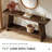 70.9-inch Soild Wood Console Table-447900366