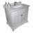 Wenty 26.83'' Stone Rectangular Bathroom Sink
