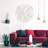 Metal Circle Abstract Hanging Dimensional Sculpture-111379095-111379096