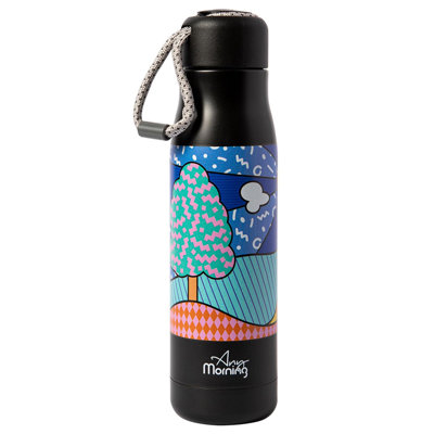 Tasse de voyage isotherme Any Morning de 590 ml (20 oz) en acier inoxydable avec couvercle étanche