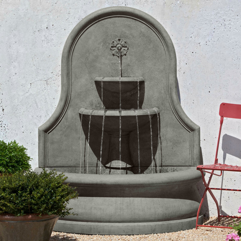 Fontaine en béton Estancia, Pierre grise