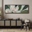 Abstrait sauge vert botanique fleur Art Mid Century Modern Boho Art mural horizontal Art déco-111696441-102833179