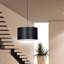 Pascua 1 - Light Black Drum Pendant-40732048