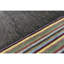 Wool Geometric Area Rug in Beige