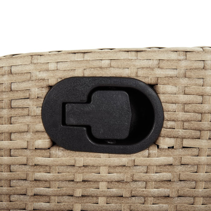 Ensemble bistro 3 pièces Vidaxl, Beige, Beige