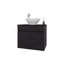 Meuble-lavabo avec 2 portes Wengue-296726837