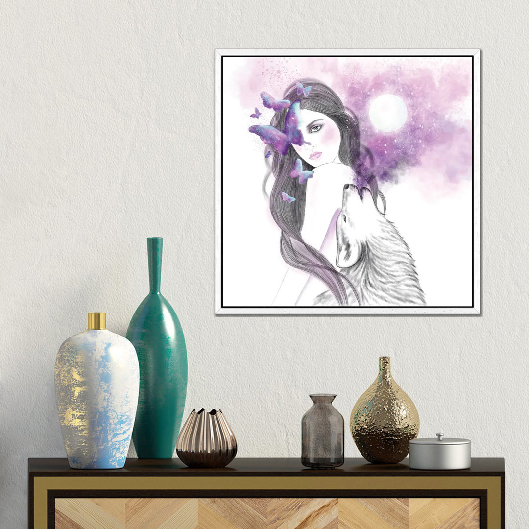 Glitter In The Dark von Andrea Hrnjak - Gallery-Wrapped Canvas Giclée on Canvas