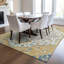Tapis doré intérieur / extérieur lavable à la machine Chayden ACN985-99068417