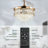 Giuseppa 42.12'' Ceiling Fan with LED Lights