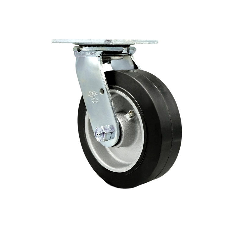 Rubber and Aluminum Caster