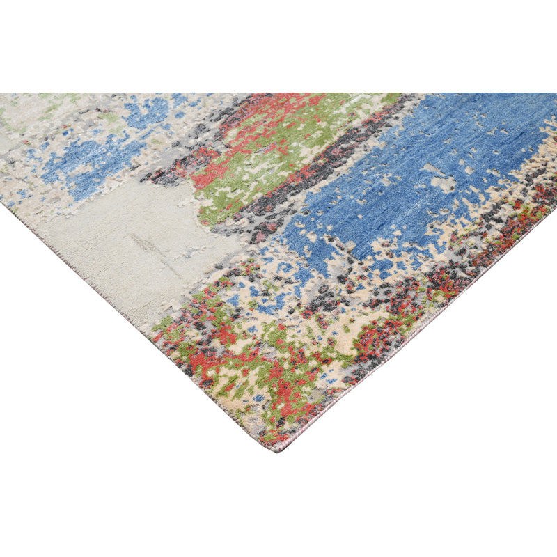 Abstract Area Rug, Rectangle 9' x 12'