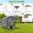 Pop Up Canopy Tent, Heavy Duty Commercial Outdoor Canopy with 6 Sidewalls Waterproof Outdoor Party Tent Canopy Tents with Adjustable Height Commercial Event Gazebo for Backyard Wedding, Parties-121235964