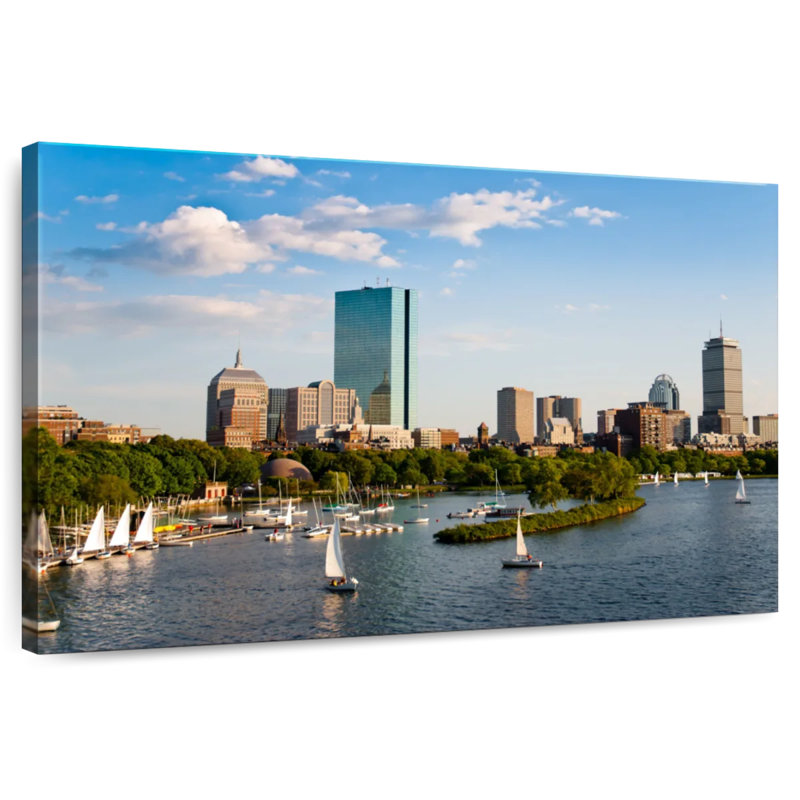 Ravi Voiliers de Boston, H 26 po x l 39 po