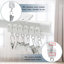 White Plastic / Acrylic 1cm to 500cm 1cm Curtain Track/Rail