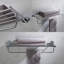 Elie Metal Accent Shelf with Towel Bar-35381078