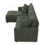 3 Seater Chenille Sofa-841353026