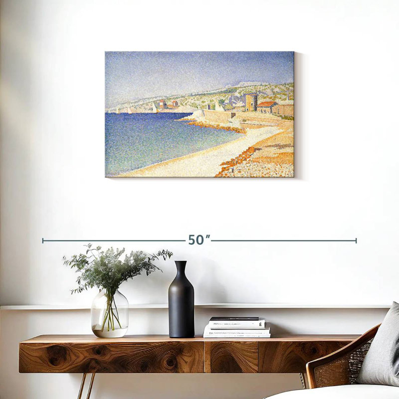 Gillard The Jetty At Cassis Opus 198, H 20 po x l 30 po