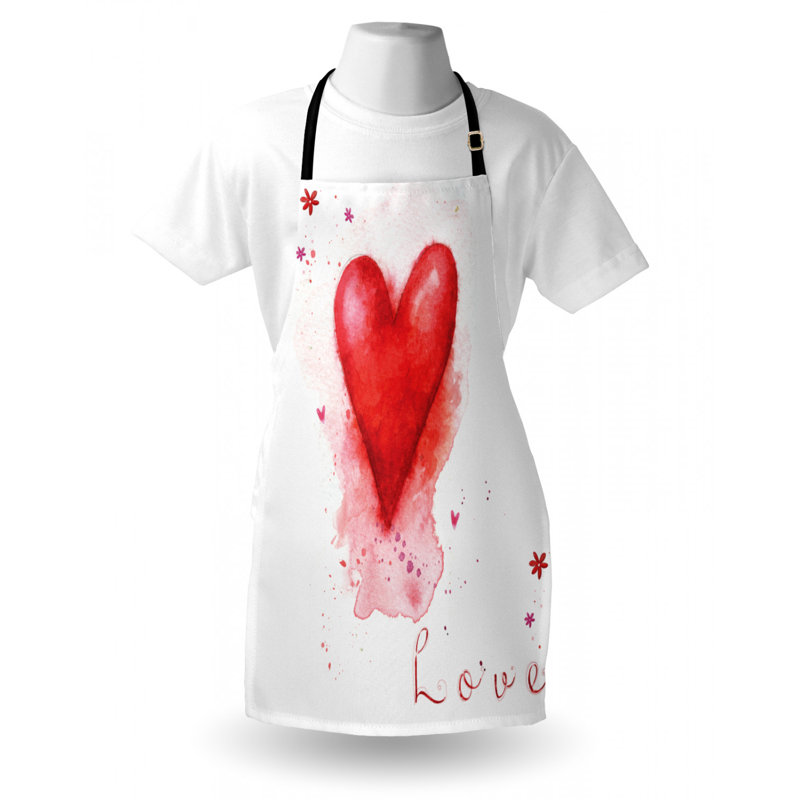 Valentine's Day Bib Apron