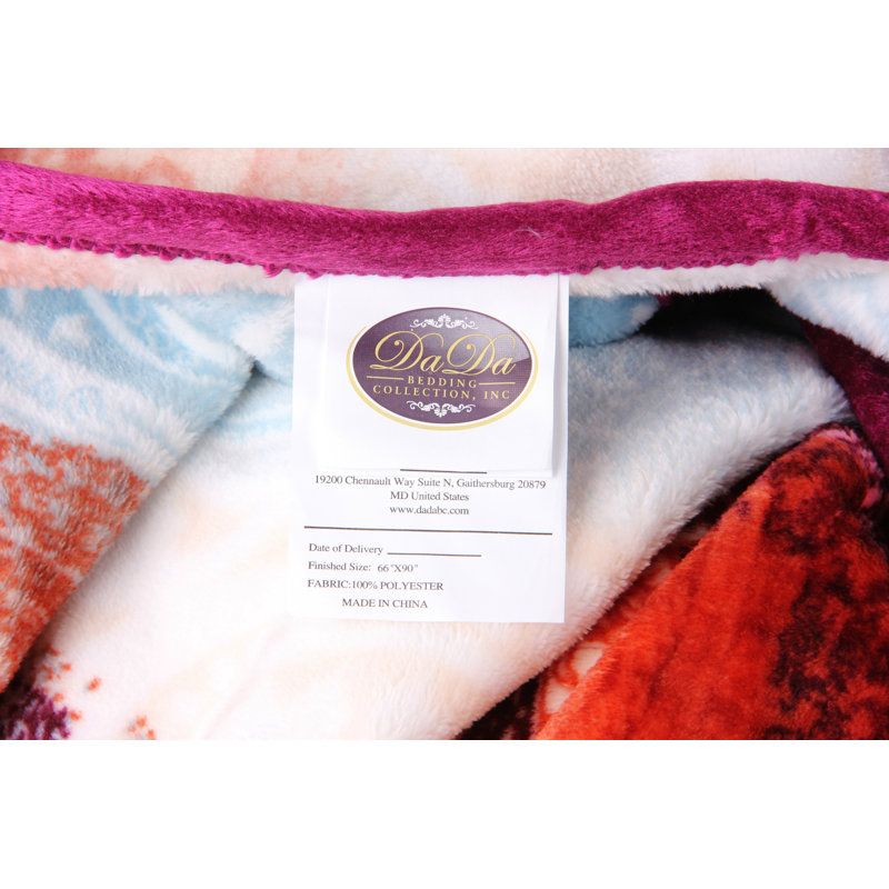 Throw Blanket, 90" L x 80" W