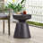 Durable Outdoor Concrete Side Table With Weather-Resistant Finish, Perfect For Patio And Garden Decor.