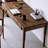 Modern style solid wood desk-375340615