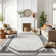 Monaco Series Abrstract Black/Gray/Ivory/Beige Area Rug